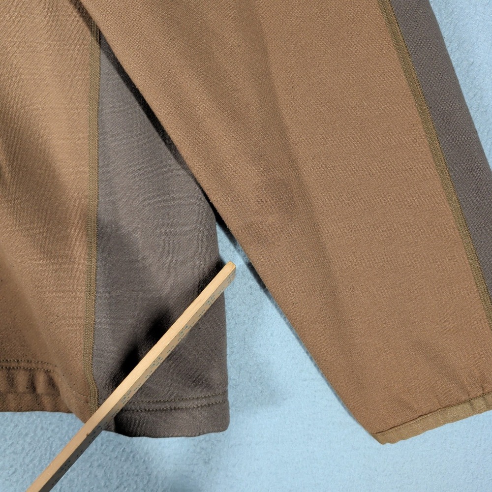 Filson Pullover Mens XL Brown Wool Blend 1/4 Zip Fleece Jacket Outdoor CC Filson - Picture 4 of 13